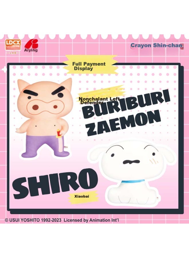 Ldcx Lingdong Chuangxiang Crayon Shin-chan Plush Toy, Bouncy Back Pillow, Sleeping Stuffed Animal, Anime Doll, Hugging Pillow, Toy, Christmas Gift - Image 5
