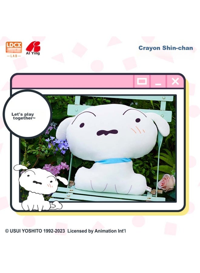 Ldcx Lingdong Chuangxiang Crayon Shin-chan Plush Toy, Bouncy Back Pillow, Sleeping Stuffed Animal, Anime Doll, Hugging Pillow, Toy, Christmas Gift - Image 3