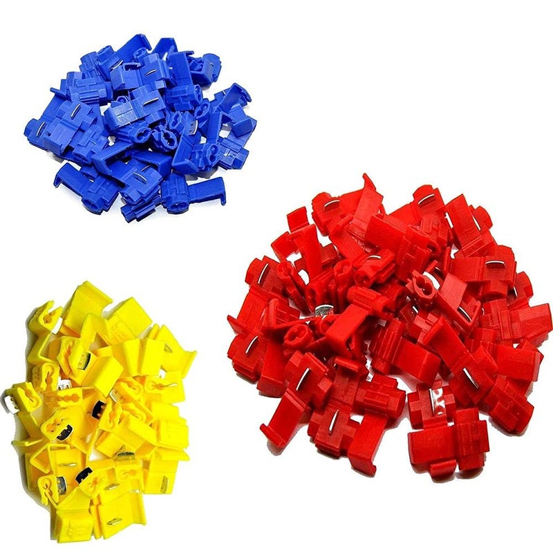 DIY Crafts CTDIYHI20296 Electrical IDC 07525mm Wire Connector Double Run or Tap 18 16 AWG 075x126in WxL 15A Max - Image 1