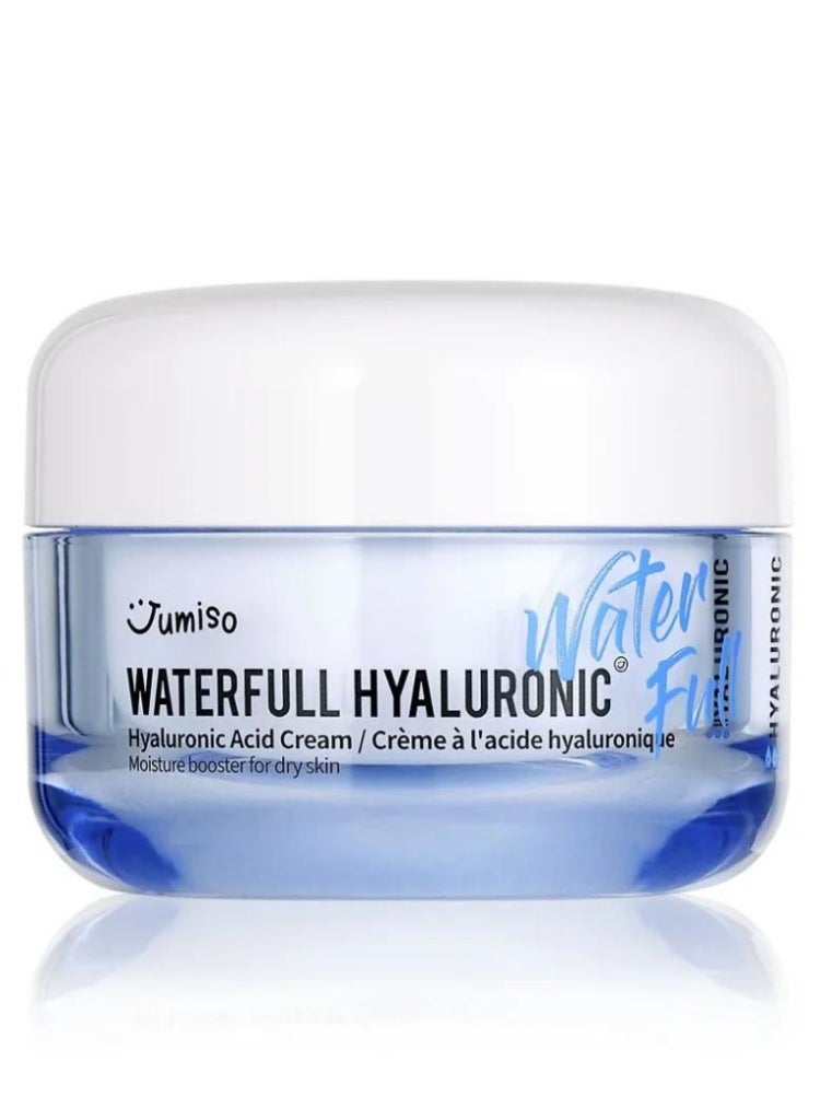 JUMISO Waterfull Hyaluronic Cream 50ml | Intense Hydration and Plumping Moisturizer for Smooth, Radiant Skin - Image 1