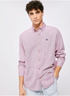 Springfield Button Down Regular Fit Shirt  - Image 1