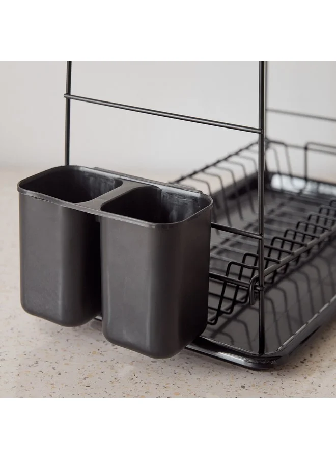 هوم بوكس Daisy 2-Tier Dish Rack with Holder 42 x 34 x 23 cm