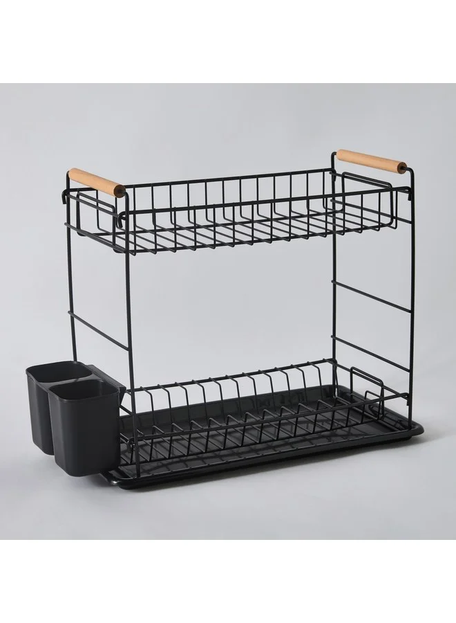 هوم بوكس Daisy 2-Tier Dish Rack with Holder 42 x 34 x 23 cm