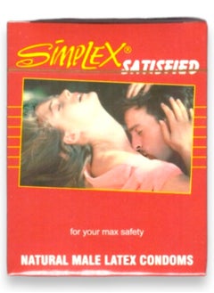 SIMPLEX SATISFIED Condoms - 3PCS.