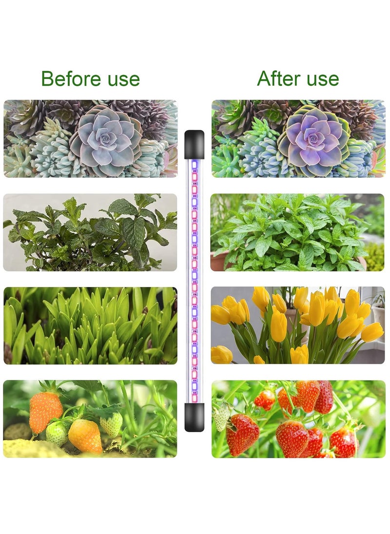 Gerenic - Grow Lights for Indoor Plants with Full Spectrum, 80 LEDs Grow Light for Indoor Plants with 15"-60" Adjustable Tripod, 4-Head Growing LightS - Image 1