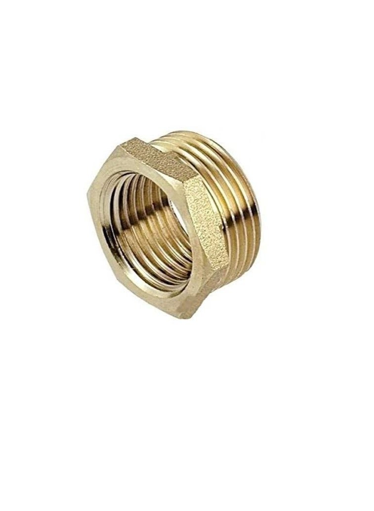 Brass Reducer Bush 1 X 1/2  - Image 1