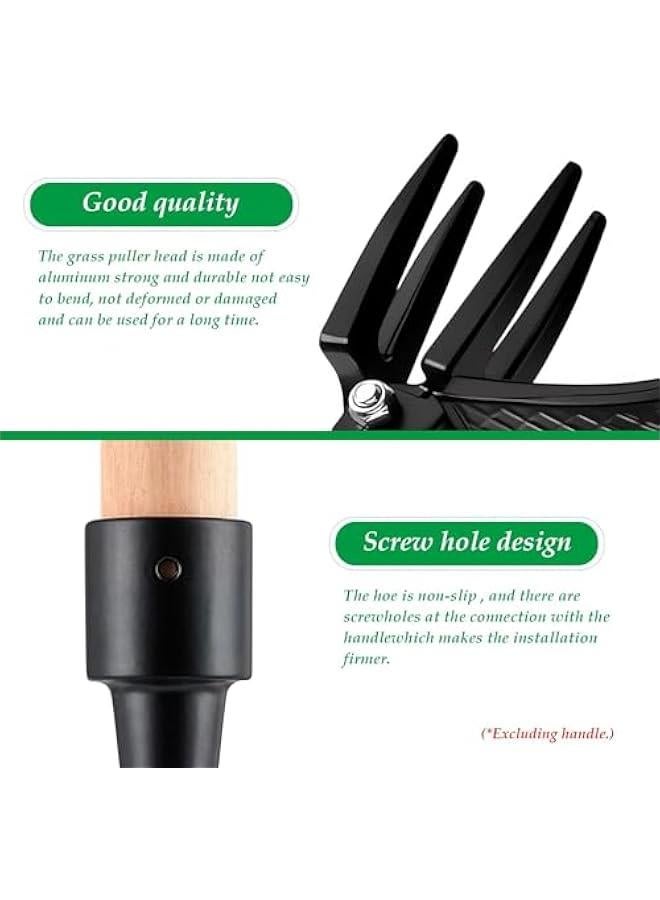 HOOKOR Weed Puller Tool, Stand-up Weeding Puller Tool Heavy-Duty Stainless Steel Claw with Metal Handle Weeder for Gardening Weed Remover Tool for Lawn and Garden (39)  - Image 3