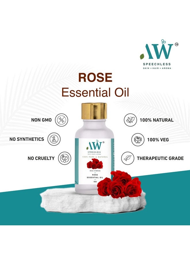 AW_Speechless Rose (Rosa Hybrida) Essential Oil -10ml I THERAPEUTIC GRADE I - Image 2
