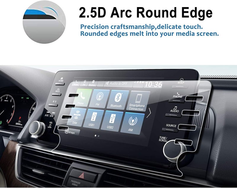 LFOTPP Tempered Glass Screen Protector for 2018 Honda Accord - Image 5