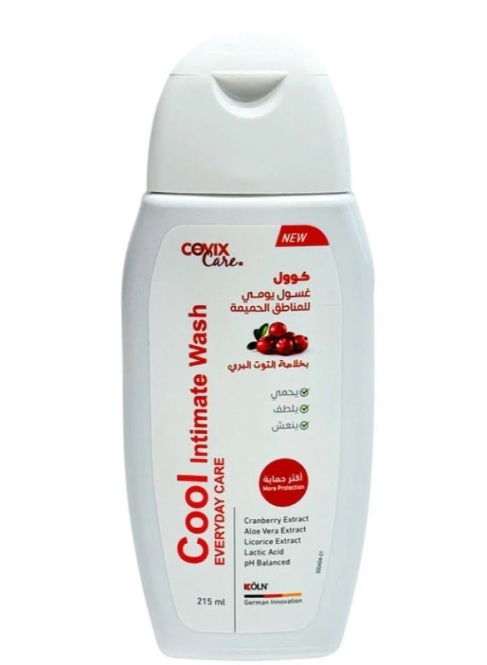 Covix Care Feminine Wash Cool with Cranberry Extract 215 ml