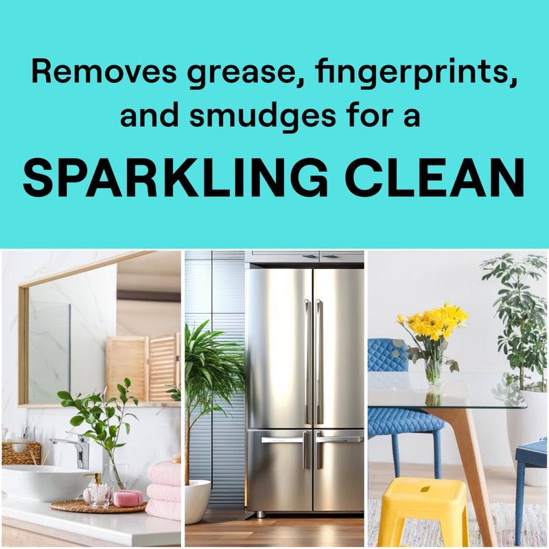 Seventh Generation Glass Cleaner, Biodegradable Formula, Sparkling Seaside Scent, 23 oz (Pack of 4) - Image 3