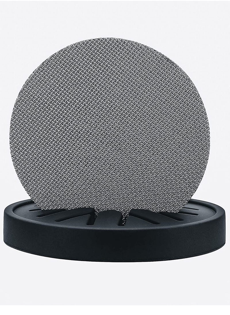 MIBRU Puck Screen Stand Silicone Puck Screen Holder Compatible with 58.5mm 53.3mm 51mm Reusable Coffee Filters and Espresso Machine Portafilter Basket Shower Screen Disks Rubber  - Image 5