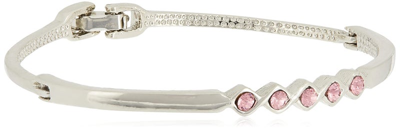 Estele 24 Kt Gold plated Studded DNA Bracelet - Image 1