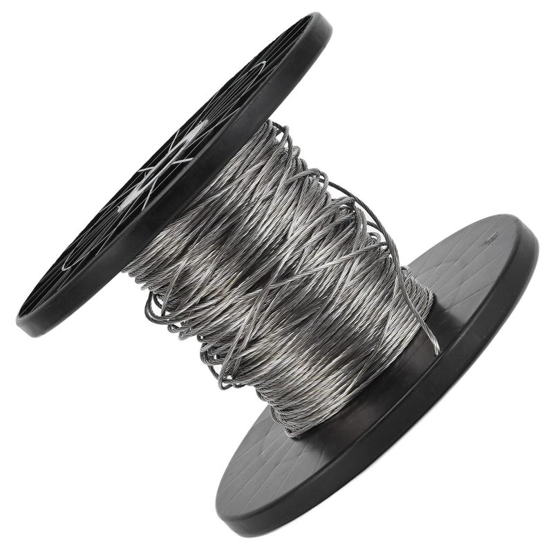 100m Electronic Fence Wire, Aluminum Magnesium Alloy, 1.8mm Diameter - High Voltage Pulse, Flexible and Durable, Outdoor Perimeter Security - Image 3
