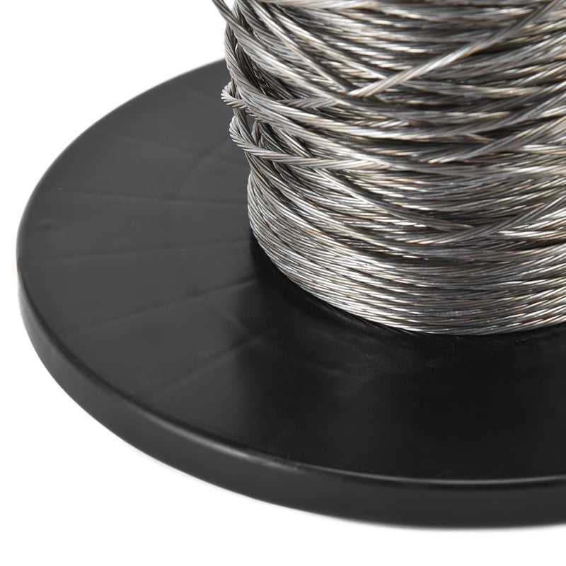 100m Electronic Fence Wire, Aluminum Magnesium Alloy, 1.8mm Diameter - High Voltage Pulse, Flexible and Durable, Outdoor Perimeter Security - Image 4