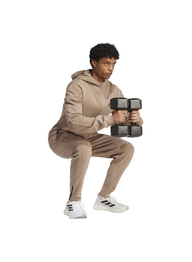 Adidas D4T Full-Zip Ho Brown Training Track Tops For Men XS - Image 4