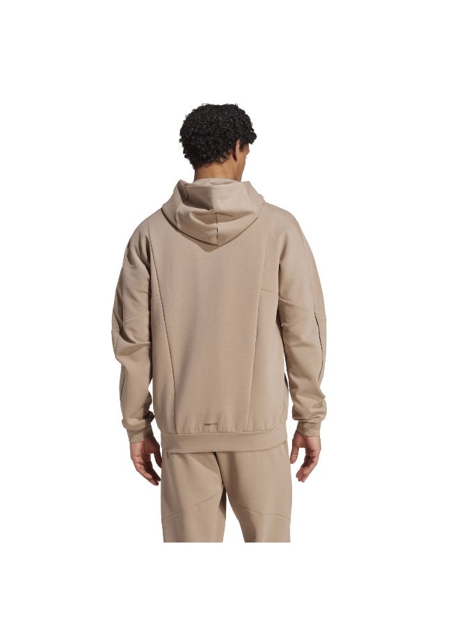 Adidas D4T Full-Zip Ho Brown Training Track Tops For Men XS - Image 3
