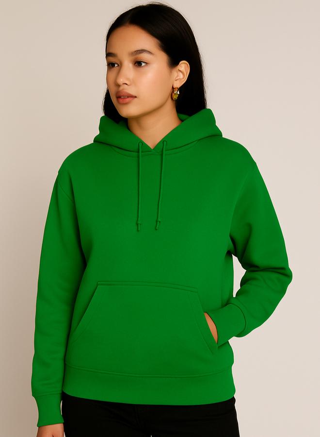 Pause Women Regular Fit Slogan Print Hoodie - Image 1