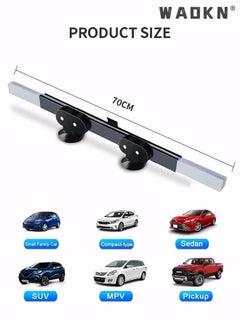 WAOKN Car Sun Shade For Front Windshield,Retractable Windshield Sun Shade for Car, Large Sun Visor Protector Blocks 99% UV Rays Keep Vehicle Cool, Auto Sunshade Fits Front Window of Various Models  - Image 5