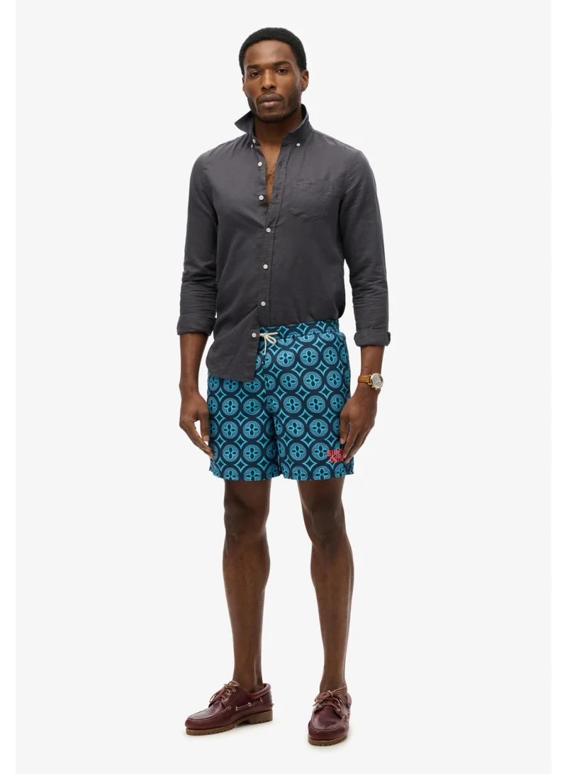 Superdry Tile Print 16 Swim Short