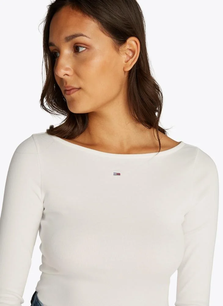 TOMMY JEANS Boat Neck T-Shirt