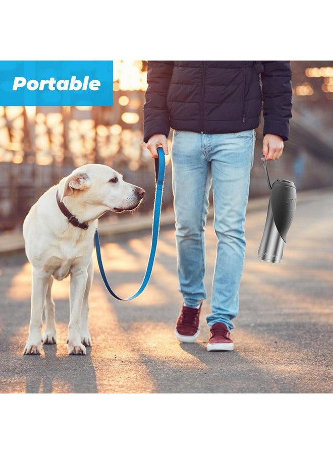 UR باور زجاجة مياه كبيرة للكلاب بسعة 27 أونصة، زجاجة مياه للسفر معزولة بجدار مزدوج من الفولاذ المقاوم للصدأ مضادة للتسرب وموزع مياه محمول للحيوانات الأليفة ووعاء شرب خالٍ من مادة BPA للكلاب أثناء المشي في الهواء الطلق والتنزه - Image 5