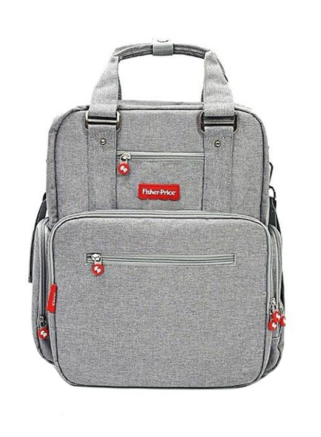 Fisher-Price Divided Diaper Bag for Baby – Multi-Compartment Waterproof Organizer Bag - Image 1