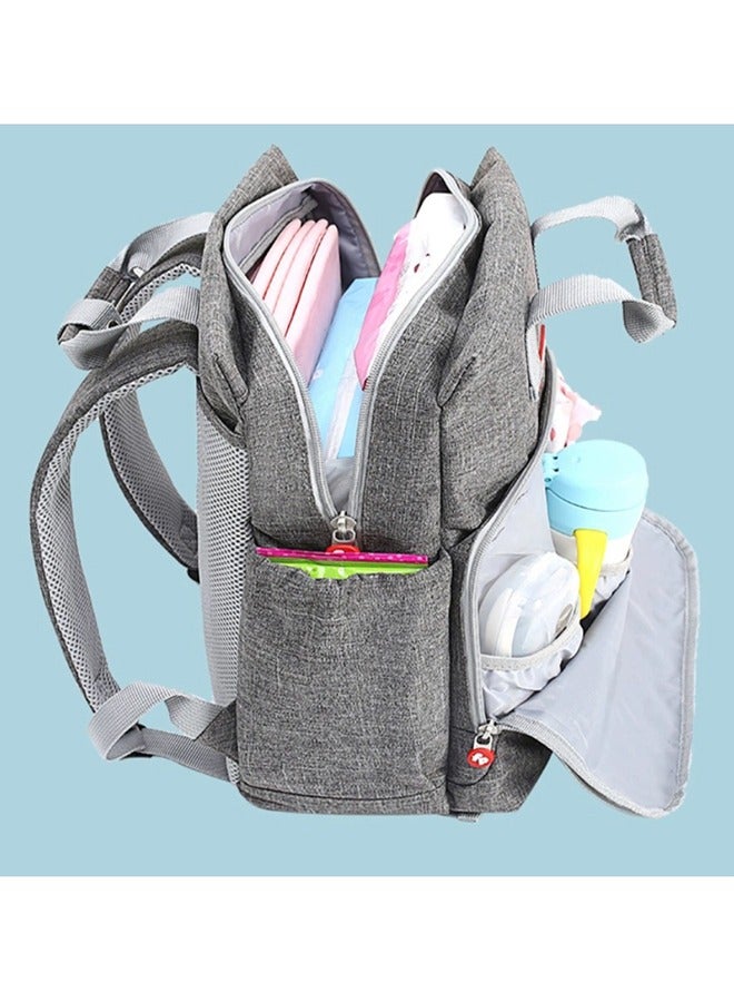 Fisher-Price Divided Diaper Bag for Baby – Multi-Compartment Waterproof Organizer Bag - Image 3