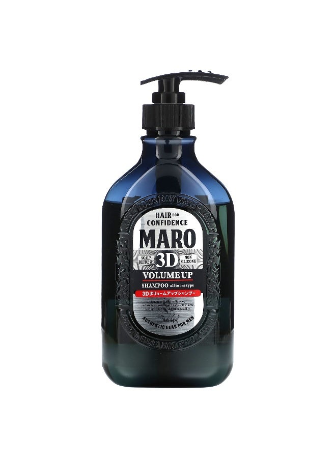 Maro, 3D Volume Up Shampoo EX, 15.6 fl oz (460 ml) - Image 1
