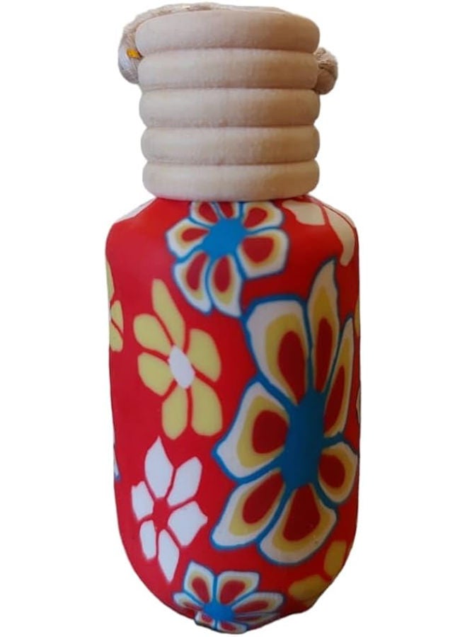 معطر جو للسيارة على المرايا زجاجة بيضاوي - ياسمين - Image 3