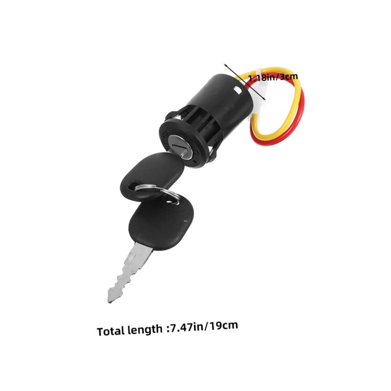 Generic 2pcs Electric Start Switch for Ride Key Activation Accessory for Electric Door Lock Quick Power Activation for Outdoor Use - Image 2