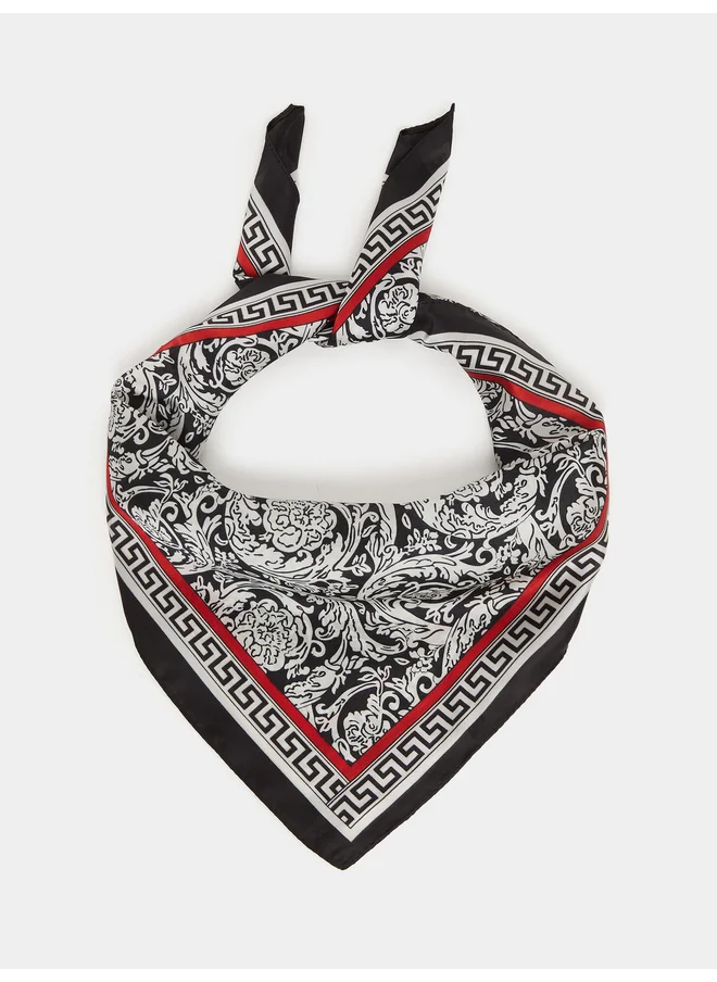 Styli Styli Multicolor Square Neck Scarf