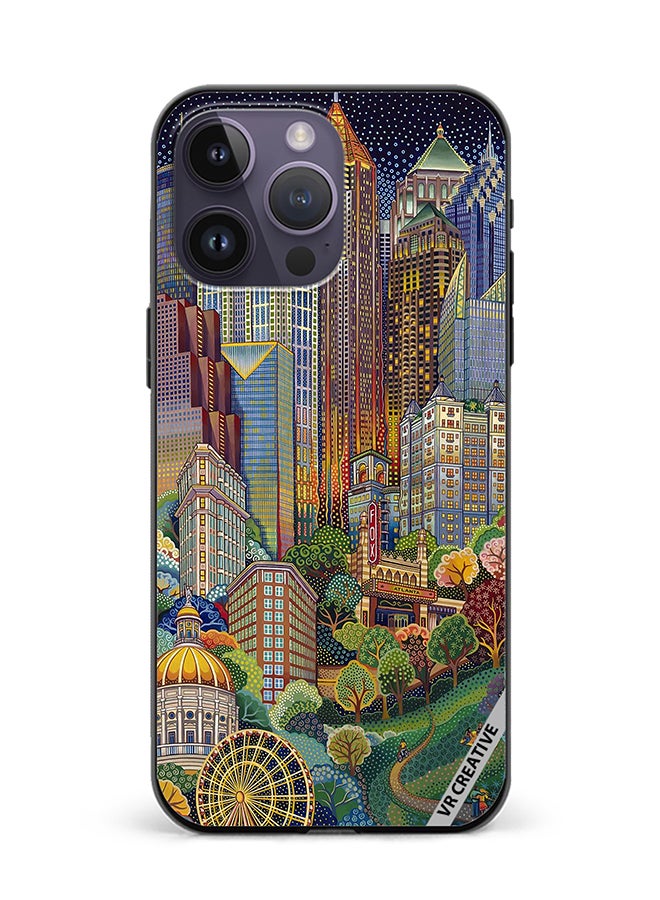 VR CREATIVE Protective Case Cover For Apple iPhone 16 Pro Max  Design Multicolour