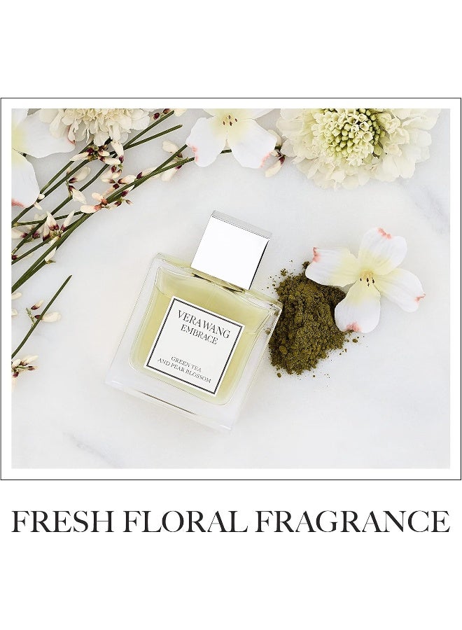 Vera Wang Embrace Eau De Toilette Spray For Women - Green Tea And Pear Blossom - Image 3