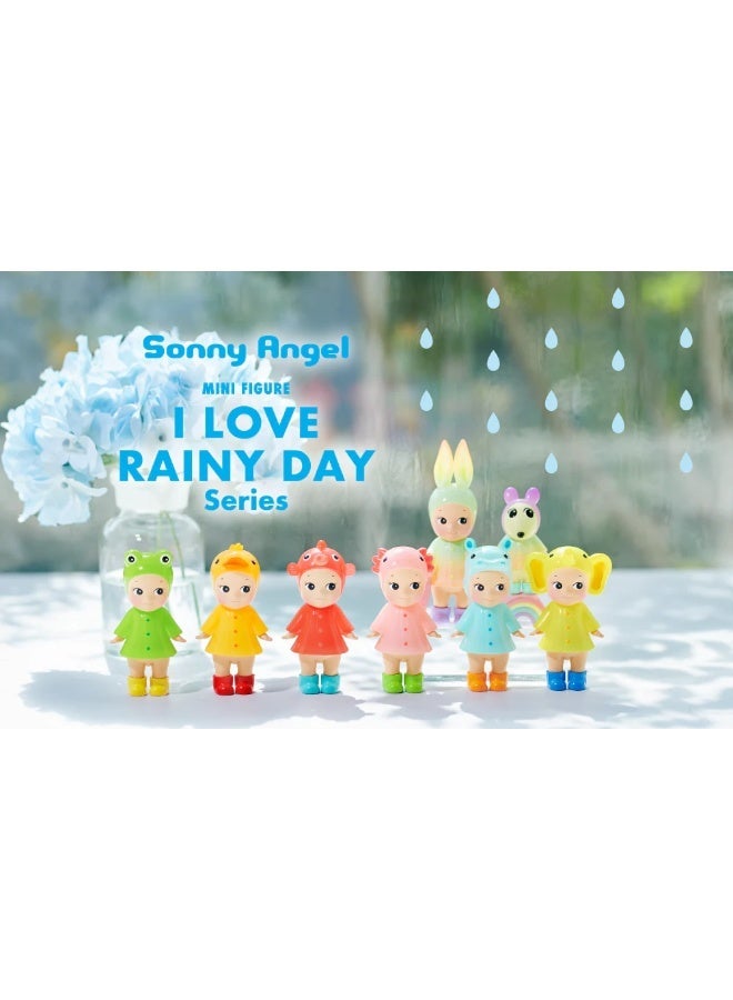 Sonny Angel Rainy Day Limited Edition Sonny Angel Mini Figure Cute Cute Raincoat Baby Doll Series Single Random Mystery Surprise Blind Box Collectible - Image 2