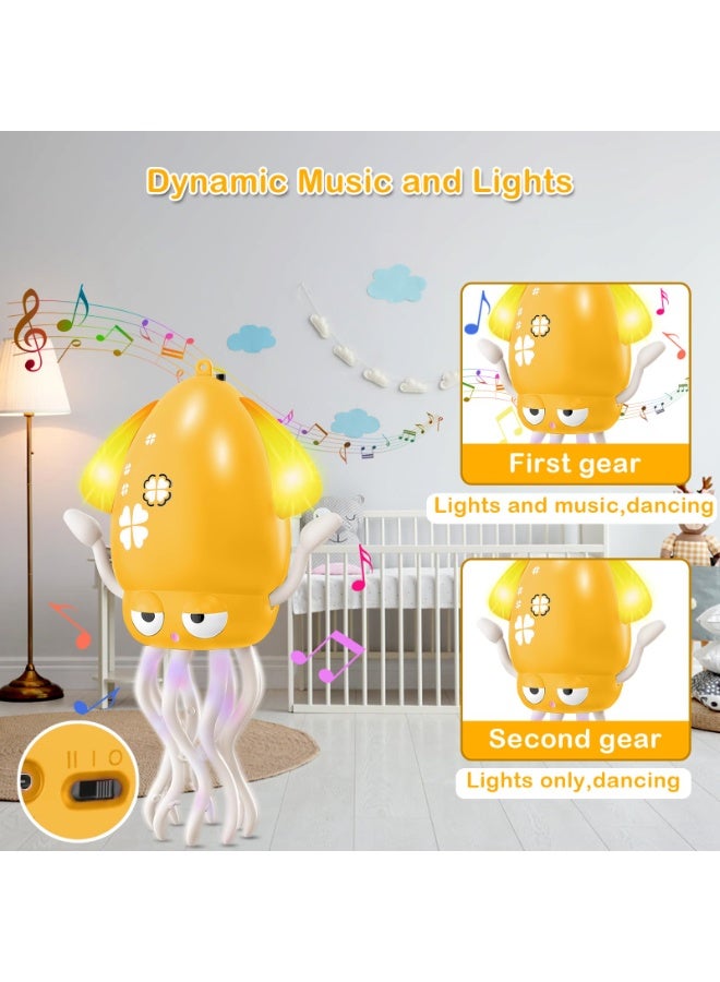 Kibee Dancing Squid Baby Toy(Yellow) - Image 2