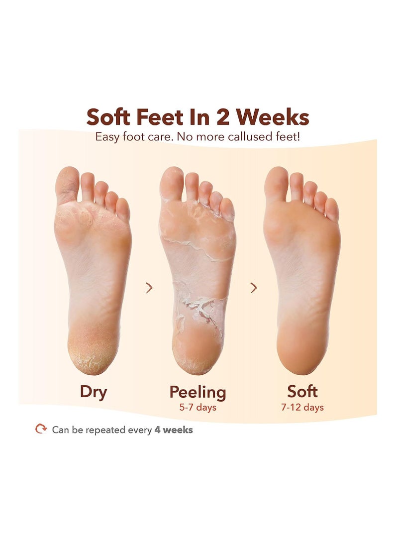 Purederm Exfoliating Foot Mask Papaya - Image 2