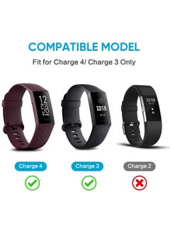 KASTWAVE Charger Compatible With Fitbit Charge 4 / Charge 3, Replacement USB Charging Cable Cord, Clip Dock Accessories Adapter for Charge 4/Charge 3 Fitness and Activity Tracker(1 Piece)  - Image 2