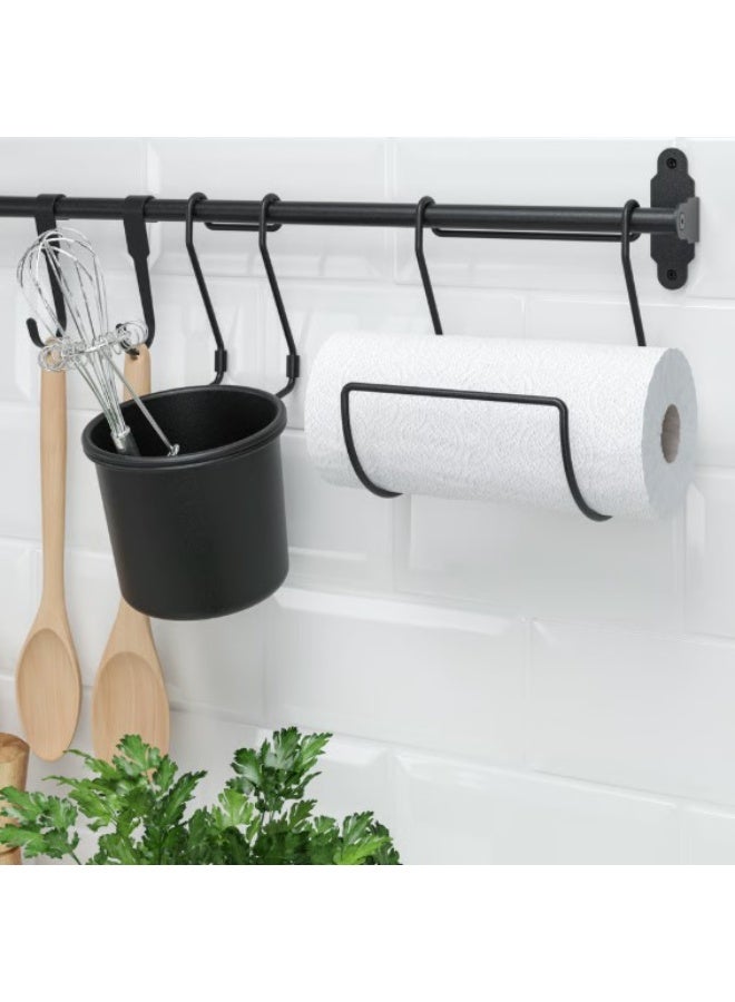 Kitchen roll holder, black - Image 2