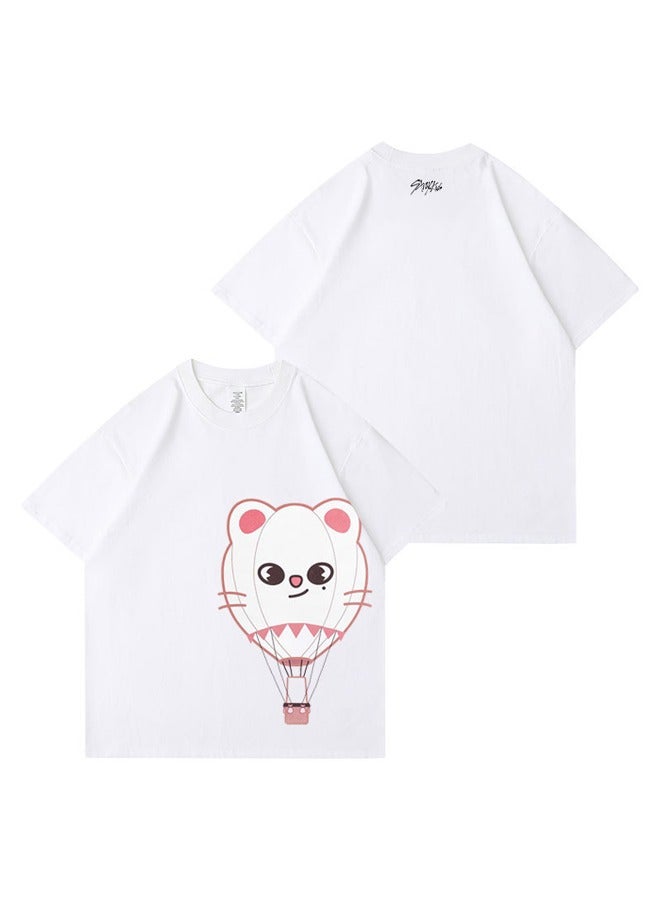 NIBEMINENT Stray Kids Skzoo Cotton T-shirt  - Image 1