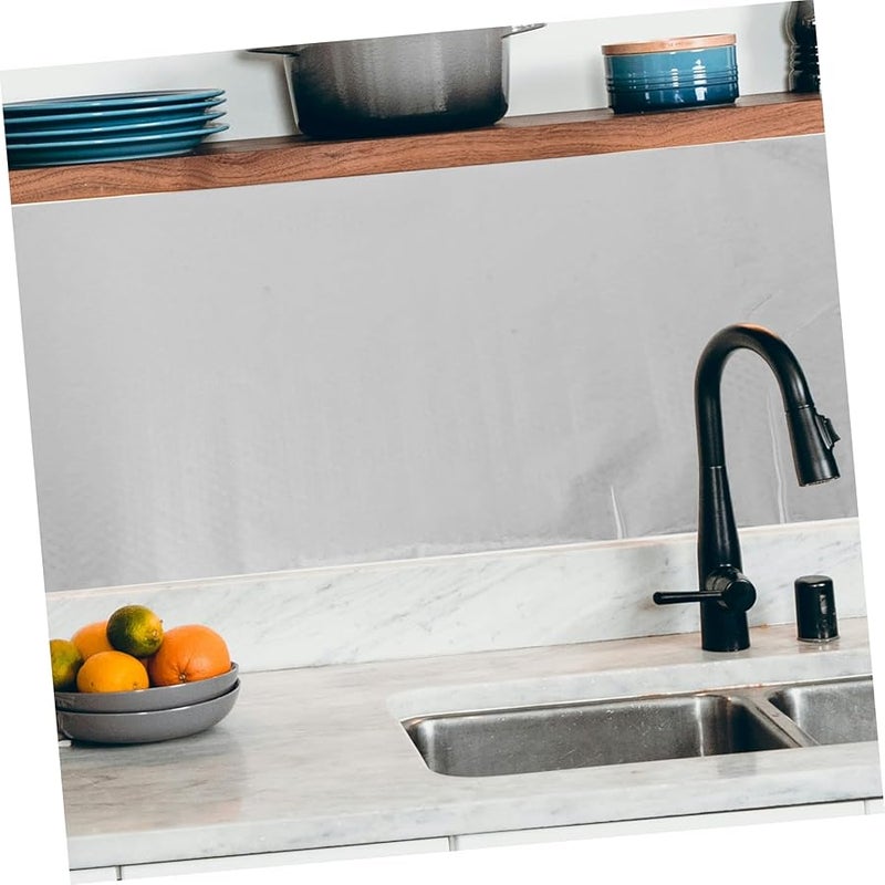 Waterproof Aluminum Foil Stove Stickers Kitchen Decor Accessories For Refrigerator - Image 5