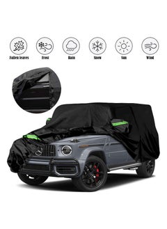 All Weather Protection Car Cover for Mercedes Benz Wagon G-Class 500 550 650 (2004-2024), Waterproof Coating with Reflectors, Soft Interior Lint Layer and Zipper (Black) - pzsku/ZF1F196DAE5CEDD499027Z/45/_/1726039369/9584771c-ecb8-4a72-b2c4-59d18004d48b