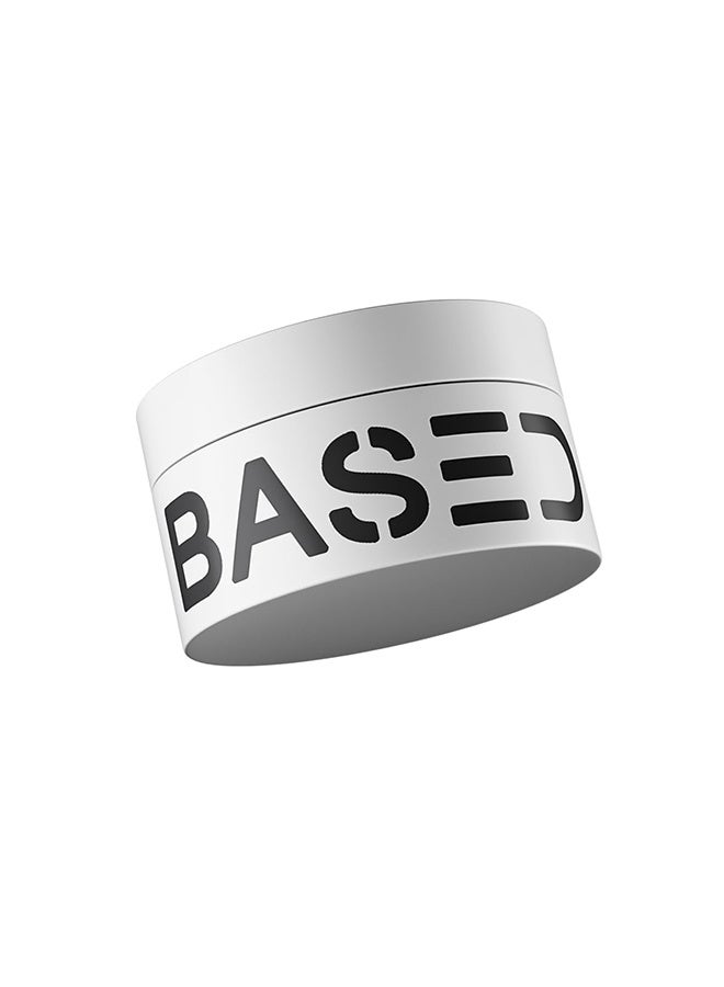 Based Bodyworks Hair Clay For Men, Premium Hair Clay With Strong Hold, Texturizing Finish & Zero Shine, Styling Clay For Medium, Thick, Straight, Or Wavy Hair, Santal Sandalwood Fragrance (3oz Pack Of 1) - Image 1