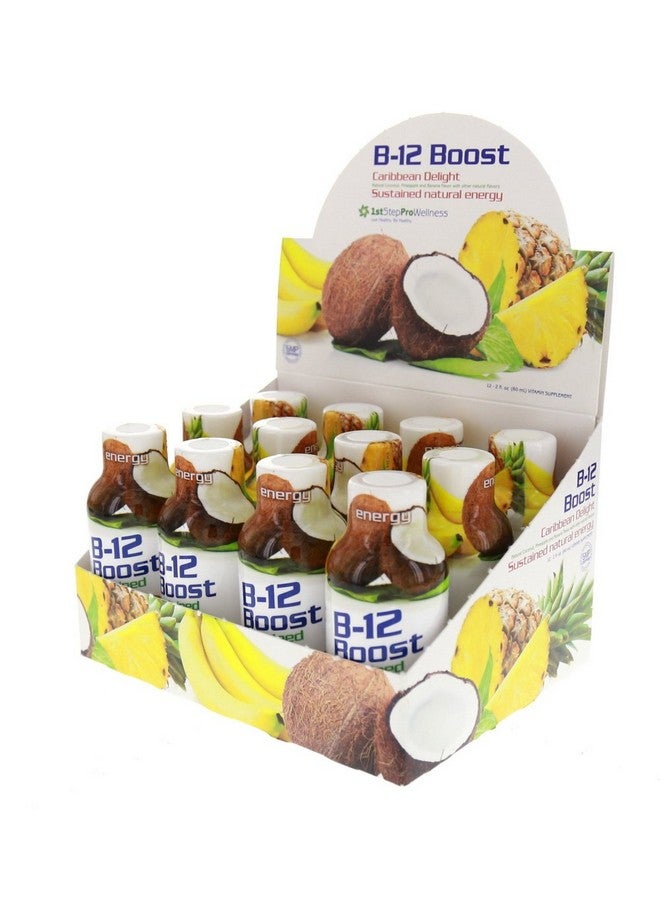 1st Step High Performance Fitness B-12 Boost, 12-2oz Bottles - Image 2