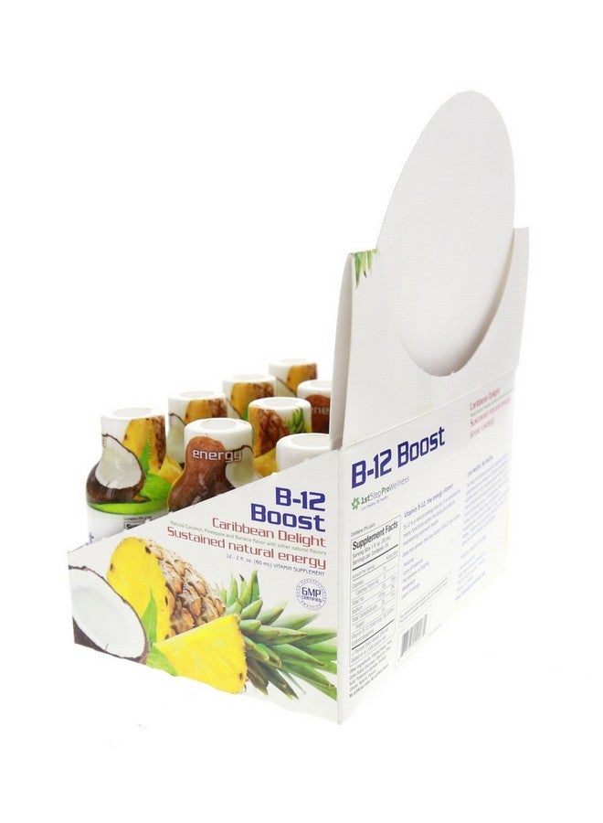 1st Step High Performance Fitness B-12 Boost, 12-2oz Bottles - Image 3