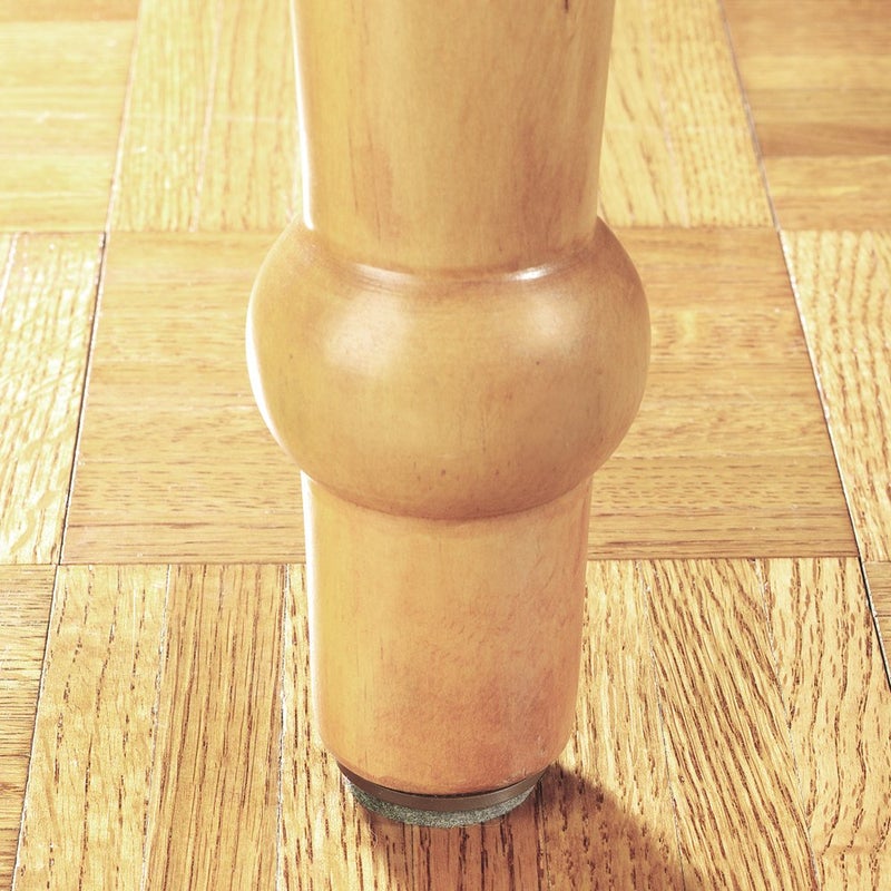 Soft Touch Nail-On Heavy Duty Felt Pads for Wood Furniture and Hard Floor Surfaces – Protect your Hard Floor Surfaces from Scratches, 7/8” Round Furniture Protectors, Walnut Brown (8 Pieces) - Image 5