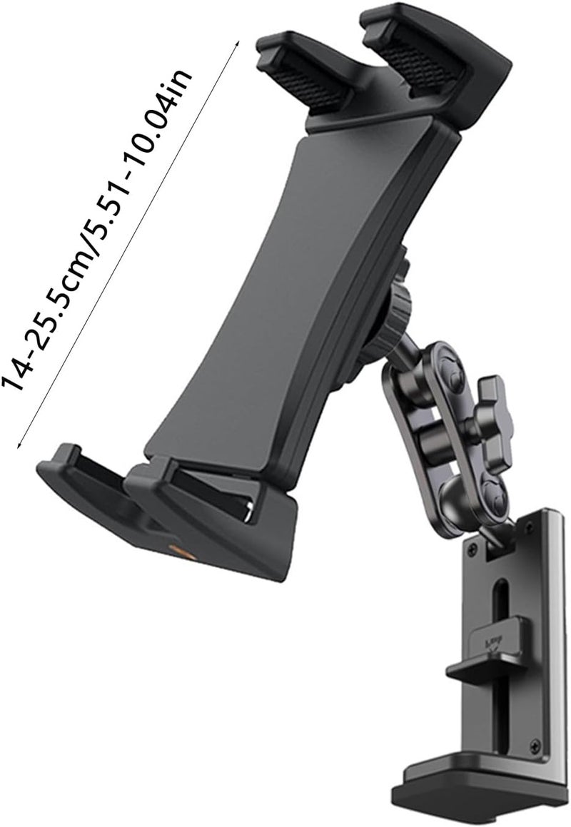 Aluminum Alloy Tablet Stand Long Arm Holder Angled Height Adjustable 360°Rotation for 4.7.7-12.9inch Pad Mobile Holder for Desk - Image 4