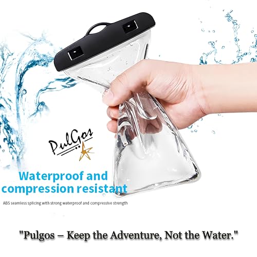 PulGos Waterproof Phone Pouch| IPX8 𝐓𝐨𝐮𝐜𝐡𝐬𝐜𝐫𝐞𝐞𝐧 Friendly Phone Cover with Lanyard- Secure Lock Mobile Cover for 𝐢𝐏𝐡𝐨𝐧𝐞 & 𝐀𝐧𝐝𝐫𝐨𝐢𝐝 | Enjoy Swimming, Beach & Travel Safely - Image 5