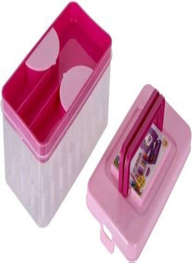 c s m C.S.M CSM® Thread and Needle Box - Big Size 36 spools Empty Thread/Tailor Box - Image 3