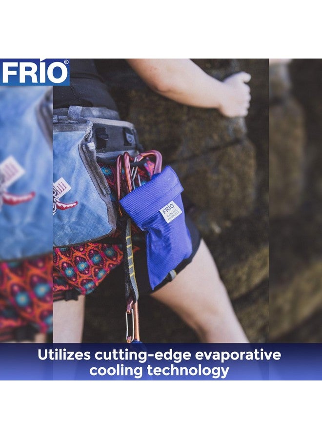 FRIO ® كبير: محفظة سفر لتبريد الأنسولين (زرقاء) مصنوعة في المملكة المتحدة - لا حاجة لحقائب الثلج، مرة أخرى! - Image 5